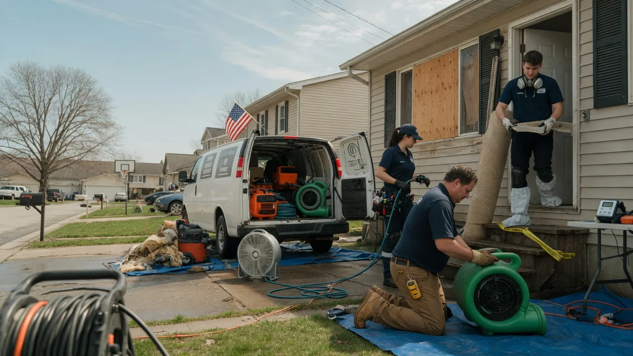 Water Damage Restoration in Onarga, IL near me